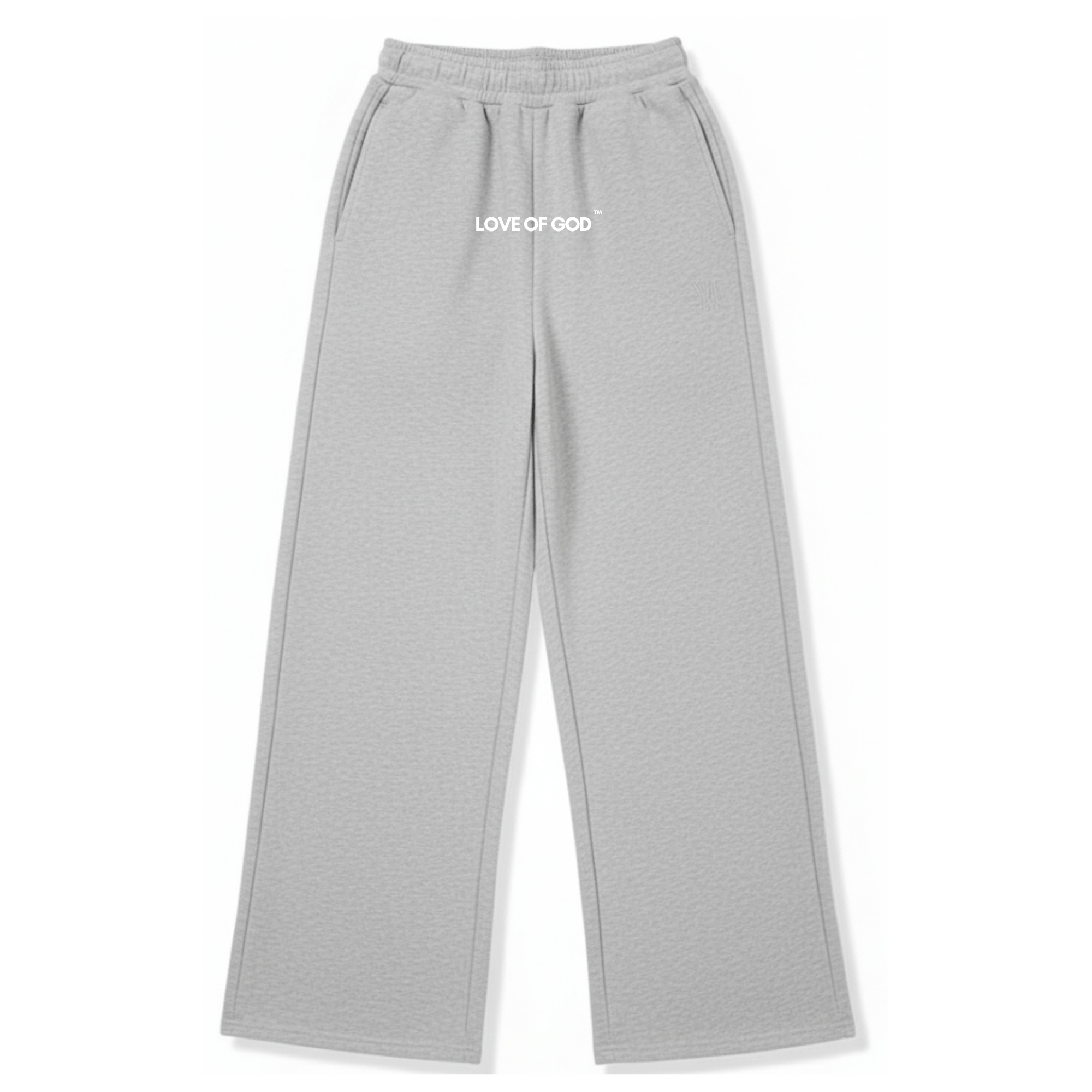 LOG Unisex Sweat pants - Gray - Kindom
